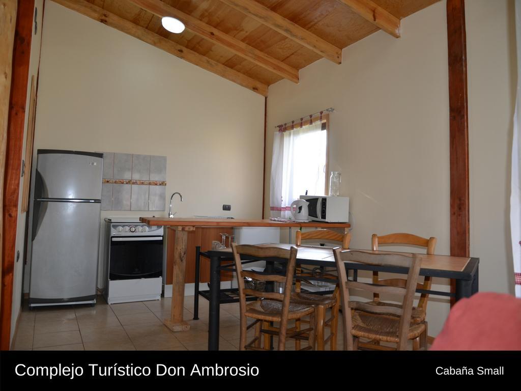 Cabanas Turismo Don Ambrosio El Manzano  Eksteriør billede